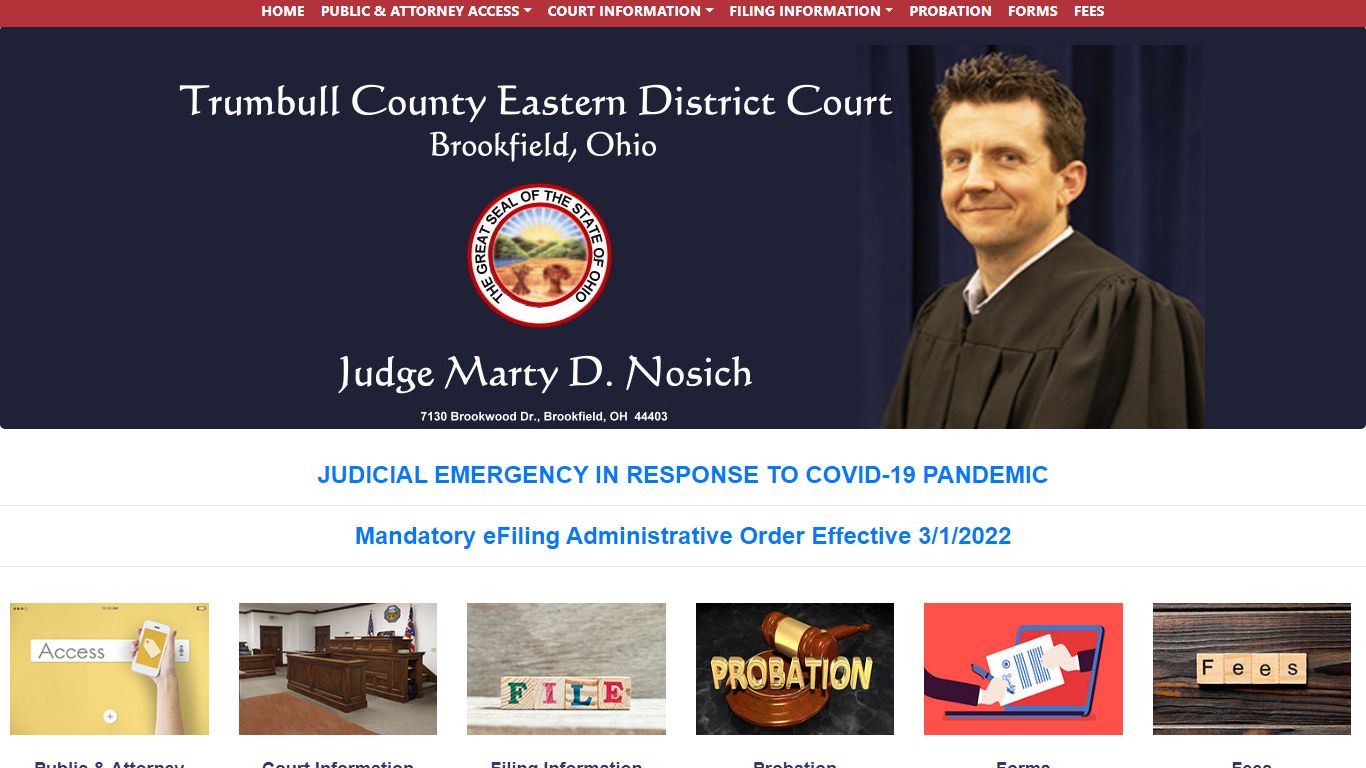 Trumbull County Eastern District Court